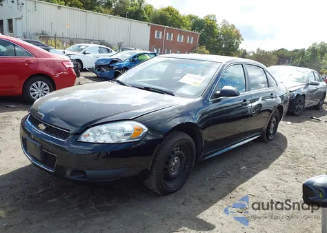 2016 Chevrolet Impala Limited Police z USA, uszkodzony, nr VIN 2G1WD5E31G1148339